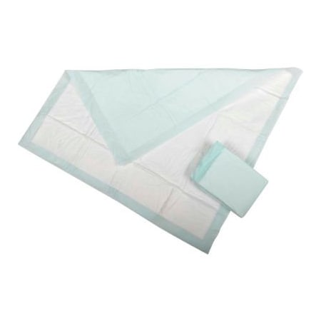 Medline Medline Premium Disposable Fluff and Polymer Underpads, 23" x 36", Green, 80/Case MUP2060P